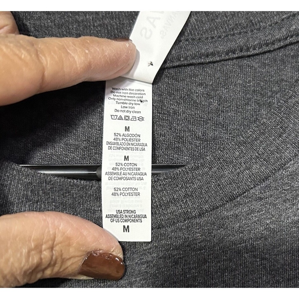 Taylor Swift Concert T-Shirt The Reputation Era Womens‎ Medium Gray Short Sleeve - Picture 5 of 5